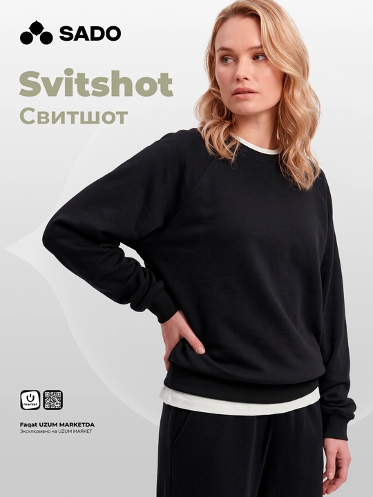 Ayollar reglan svitshoti SADO, koftalar - 