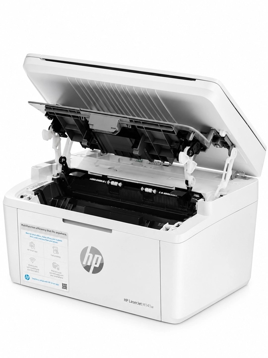 МФУ HP LaserJet M141w 7MD74A, лазерный принтер, сканер, копир, A4, Wi-Fi, USB, 21 стр/мин