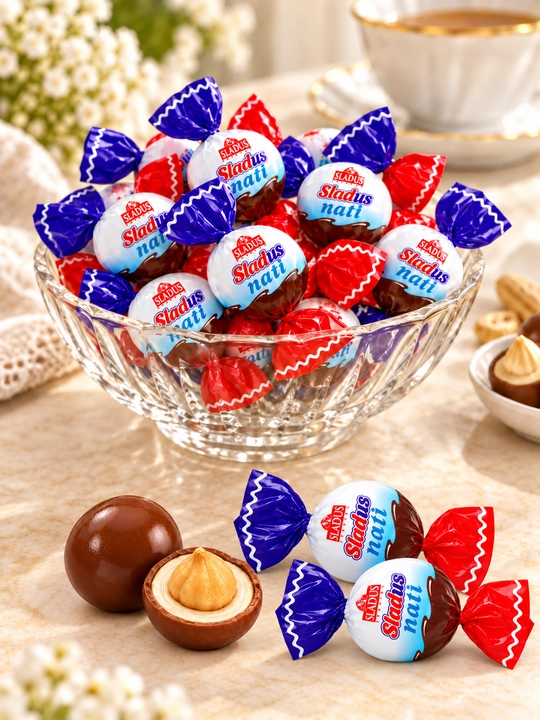 Яркие и вкусные конфеты-драже, упаковка 500 г