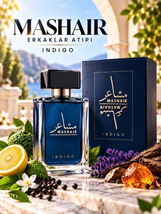 Atirlar erkaklar uchun duxilar parfumera  suvi  Mashair 100 ml
