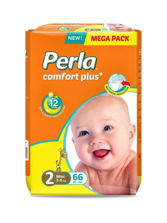 Perla Comfort Plus MEGA-серия одноразовых детских подгузников - 