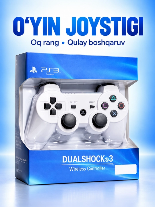 PS3 DualShock 3 Simsiz O'yin Joystigi Wireless Controller Bluetooth Gamepad