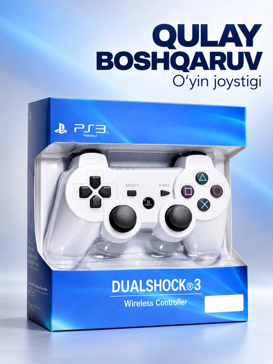 PS3 DualShock 3 Simsiz O'yin Joystigi Wireless Controller Bluetooth Gamepad