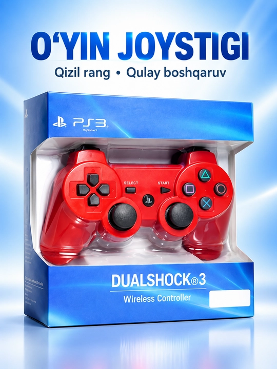 PS3 DualShock 3 Simsiz O'yin Joystigi Wireless Controller Bluetooth Gamepad