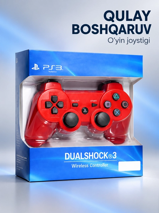 PS3 DualShock 3 Simsiz O'yin Joystigi Wireless Controller Bluetooth Gamepad