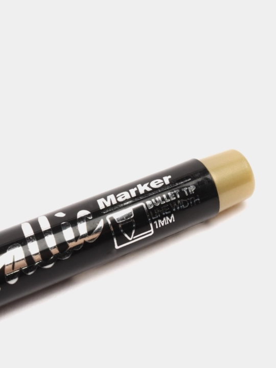Маркер Luxor Metallic, для каллиграфии, рисования декоративных надписей, для стекла, керамики