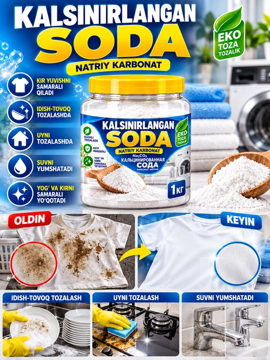 Kalsinirlangan soda - 