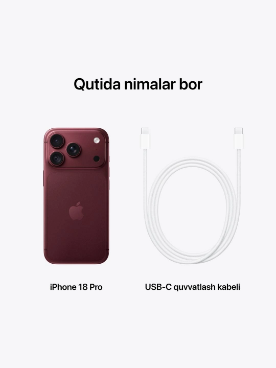Смартфон Apple iPhone 18 Pro 256/512GB