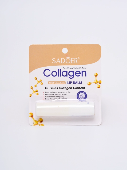 Бальзам для губ SADOER Collagen Anti-Cracking, 2.7 г