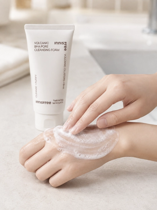 INNISFREE Volcanic BHA teshikchalarni tozalovchi ko‘pik 150g