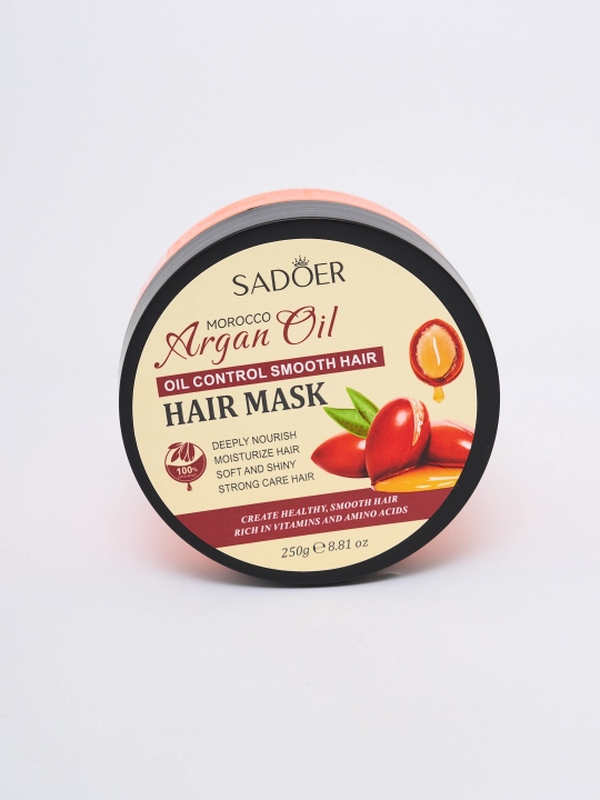 Маска для волос SADOER Argan Oil с аргановым маслом, увлажняющая, 250 г