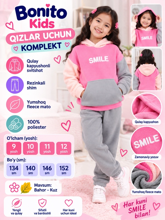 Qizlar uchun to'plam - 