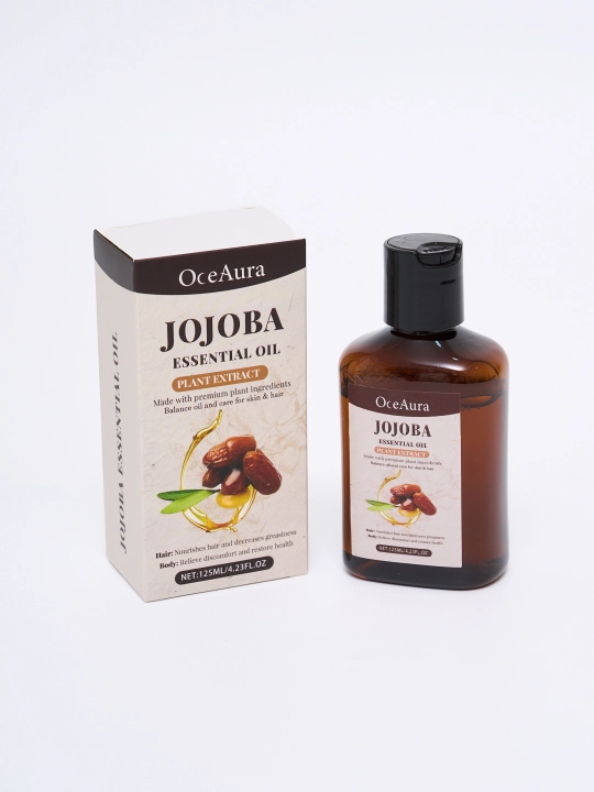 Soch va tana terisi uchun jojobali OceAura kosmetik moyi, 125 ml