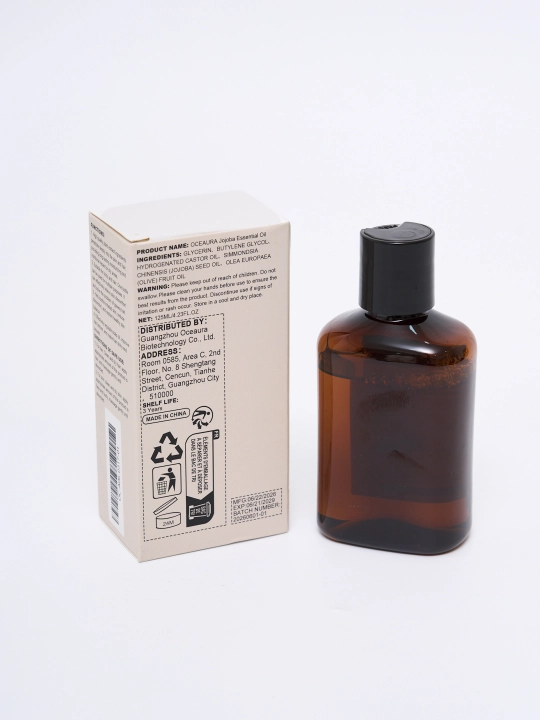 Soch va tana terisi uchun jojobali OceAura kosmetik moyi, 125 ml