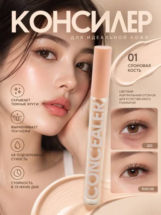 Консилер Concealer для лица, вокруг глаз - 
