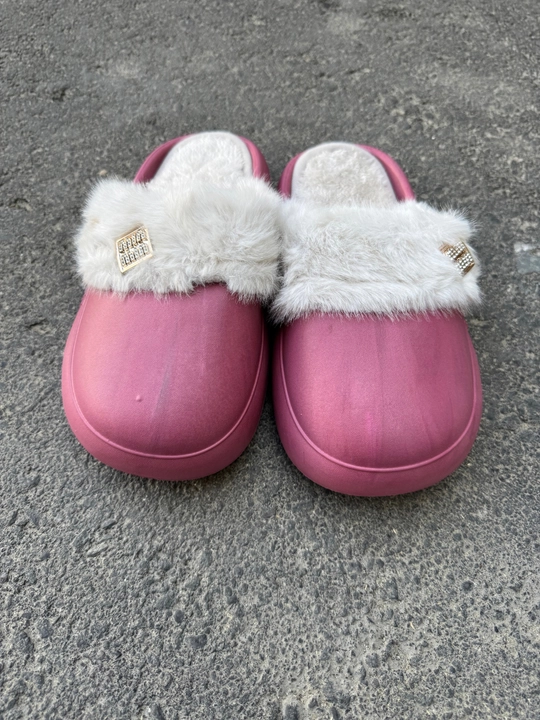 Обувь женская, тёплые, женские тапочки с мехом, 36-41, DOSSA