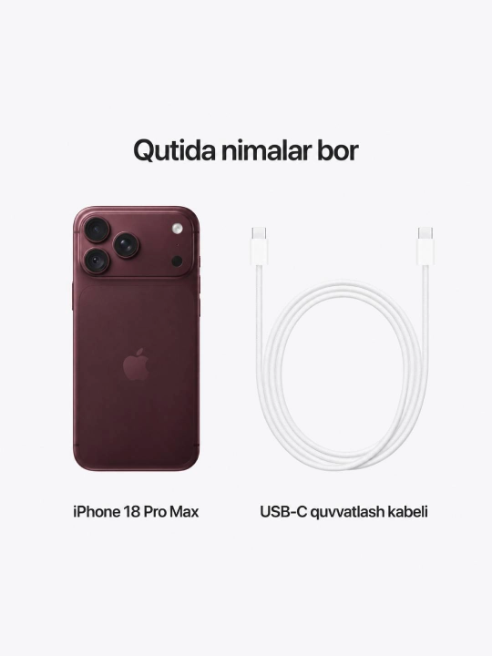 Смартфон Apple iPhone 18 Pro Max 256/512GB