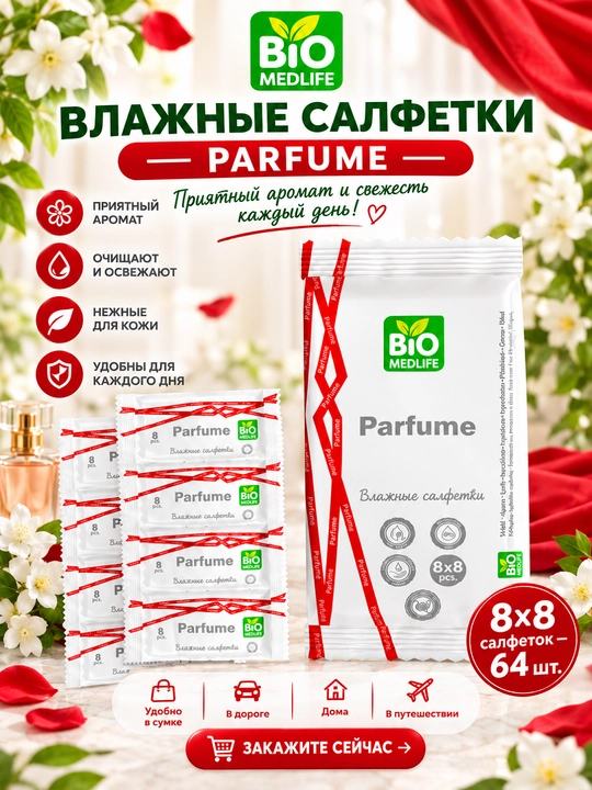 Nam salfetkalar to'plami, 8x8 gigiyena, sayohat to'plami, teri parvarishi va tabiiy kosmetika