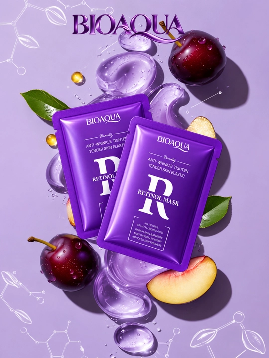 BIOAQUA Retinol маска для лица, против морщин и увлажняющая - 