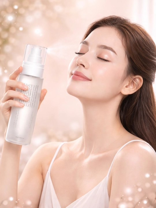 Кремовый спрей мист для лица 345 Relief Cream mist, рис и пантенол, успокаивающий - 