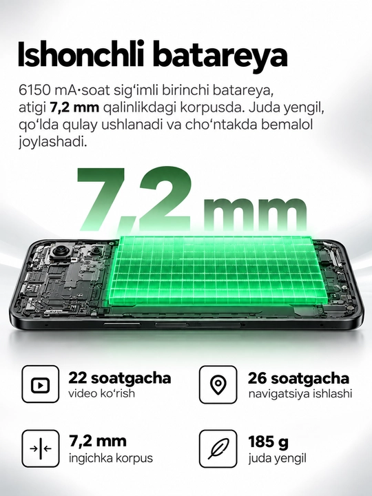Smartfon Infinix NOTE Edge 5G, 6500 mAh, 8+8/256GB 45W, AMOLED