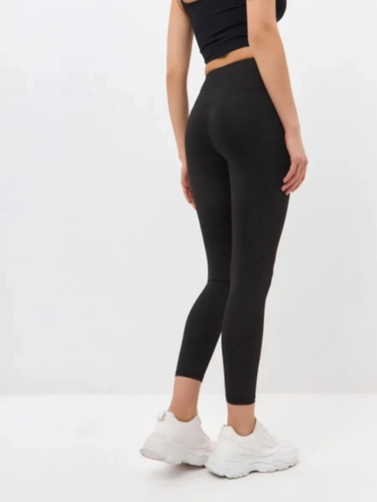 Ayollar uchun yuqori belli fitnes leginslari, elastik sport shimlari, o'lchamlar S-3XL