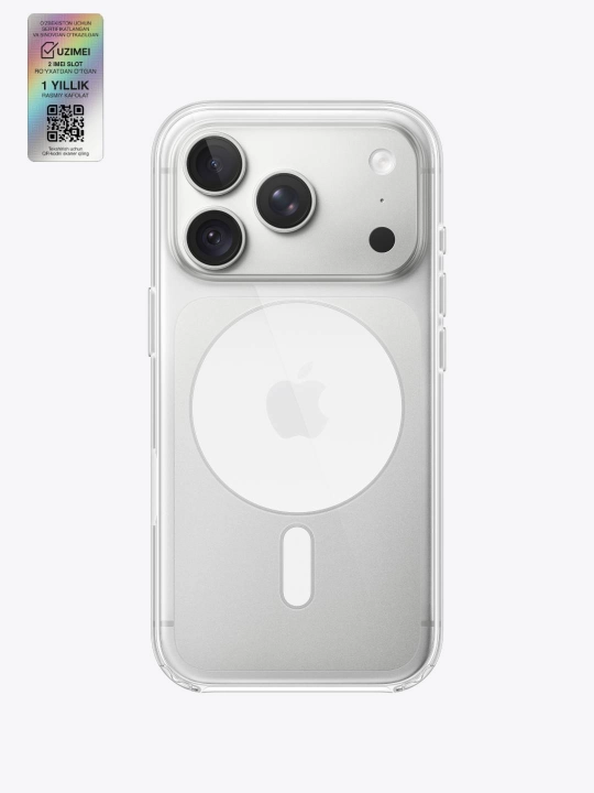 Apple Чехол Clear Case с MagSafe Прозрачный для iPhone 18 Pro / 18 Pro Max