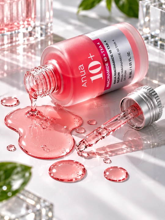 Сыворотка для лица, Anua 10+, ниацинамид 10%, TXA 4%, сыворотка от пигментации