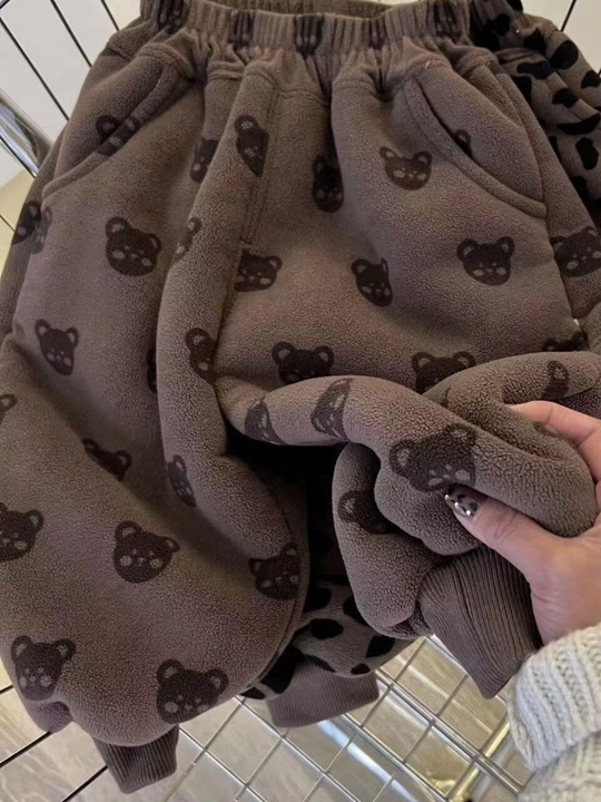 Тёплые детские штаны с начёсом