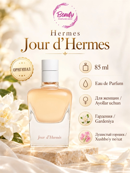 Hermès Jour d'Hermès ayollar uchun parfyumeriya suvi 85 ml - 