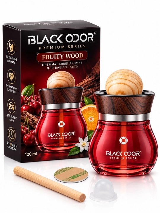 BLACK ODOR  120 ml avtomobil aromatizatori, mashina uchun atir