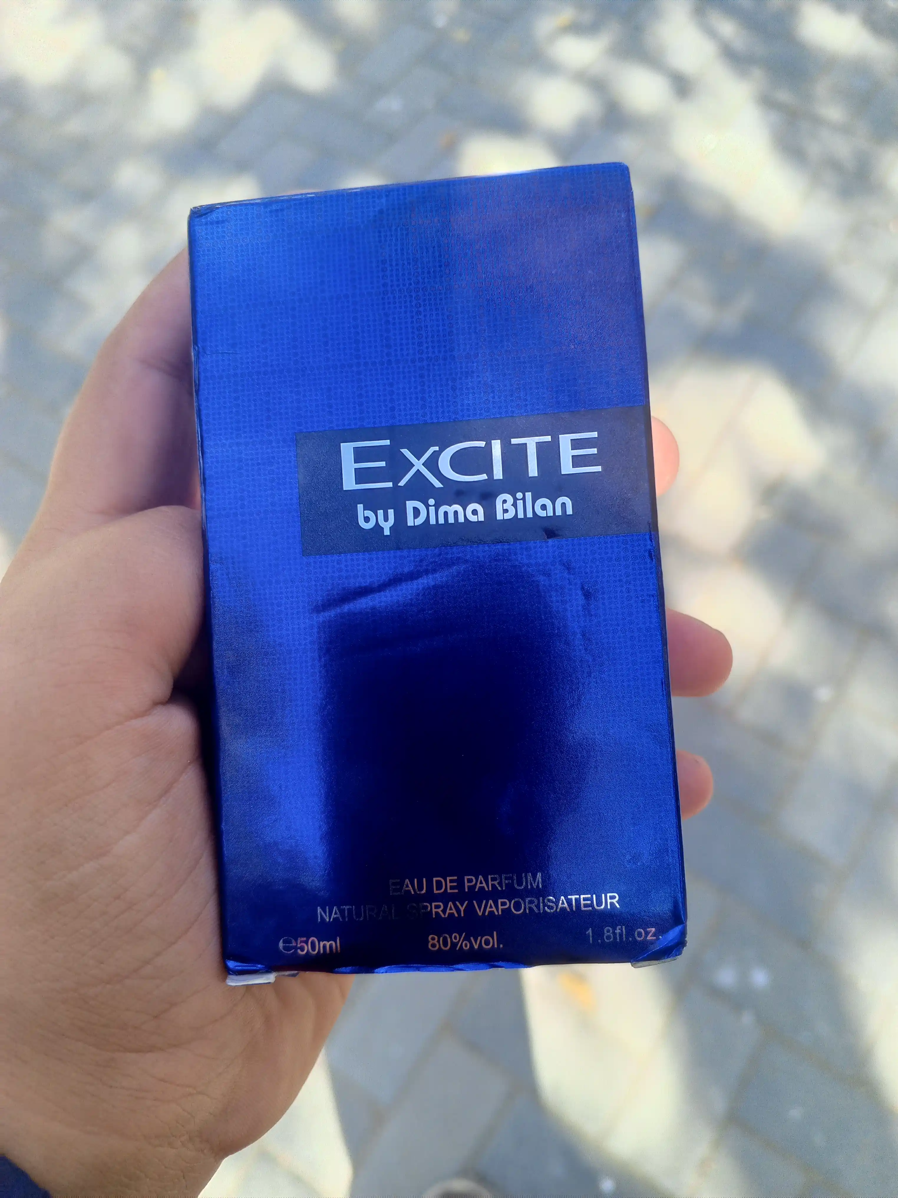 Мужская парфюмерная вода Excite by Dima Bilan с морской эссенцией 50 мл