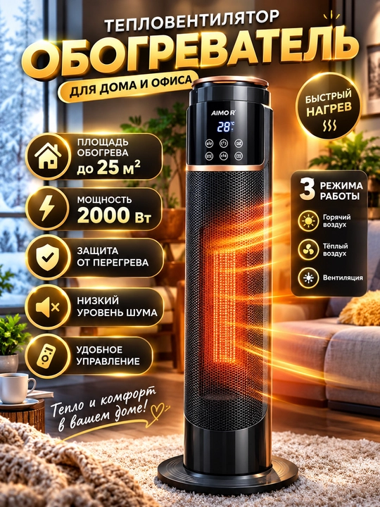 Isitgich keramik qoplama , Amoi 3D namlagichli , ovozda boshqarish - 