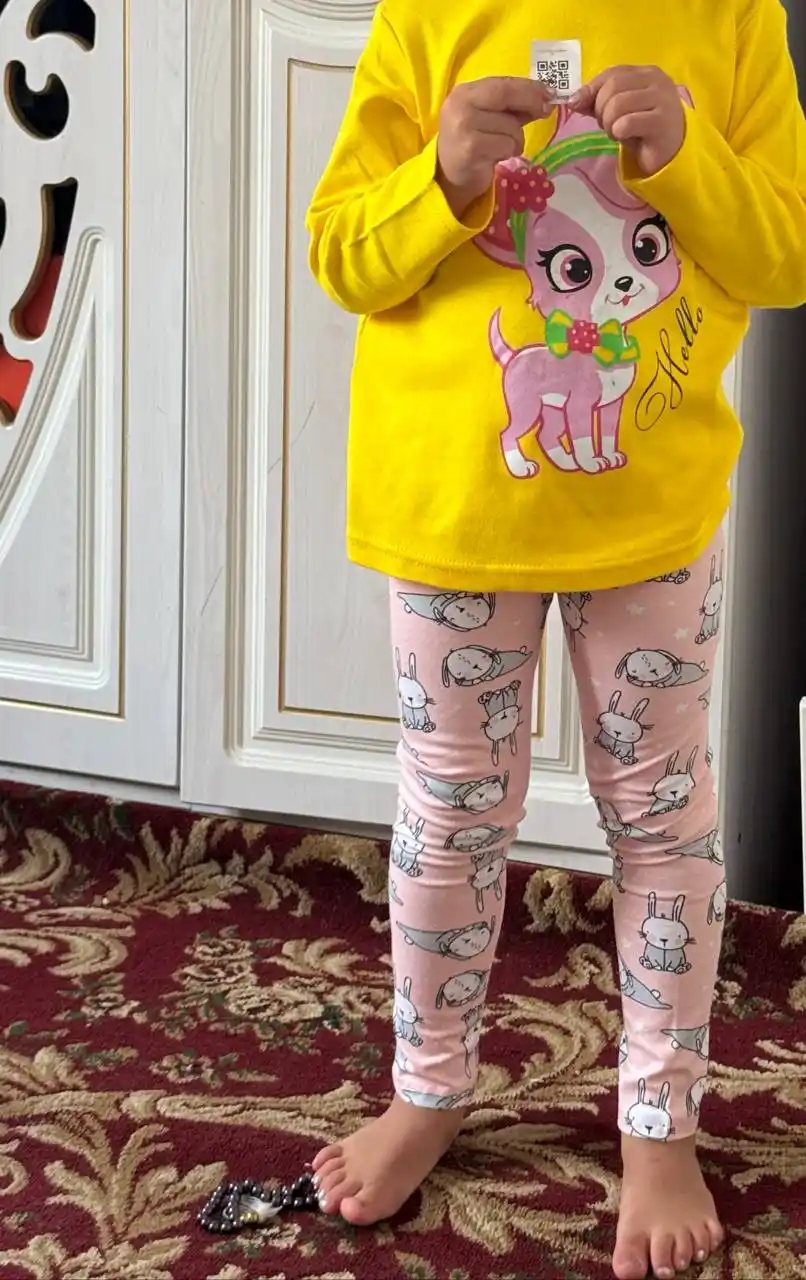 3–8 yoshli qizlar uchun yozgi lasina