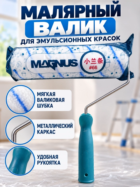 MAGNUS №66 dastali bo‘yoq valigi - 