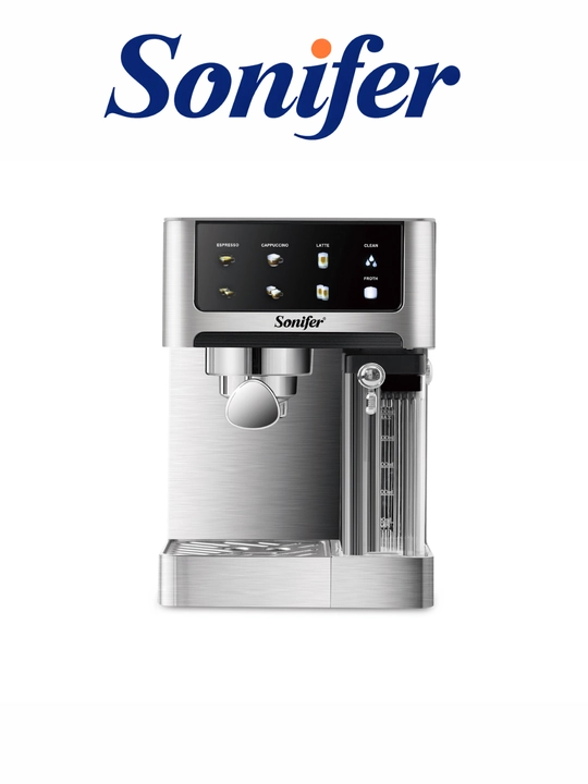Espresso kofe mashinasi, Sonifer SF-3587, 20 bar, sensorli boshqaruv