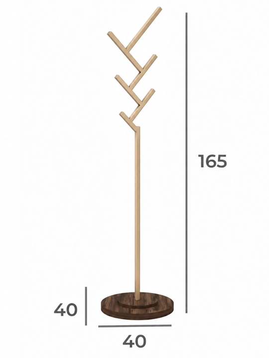 Kiyim ilgich AIKO Gru, metall, yuklama 50 kg gacha, veshalka