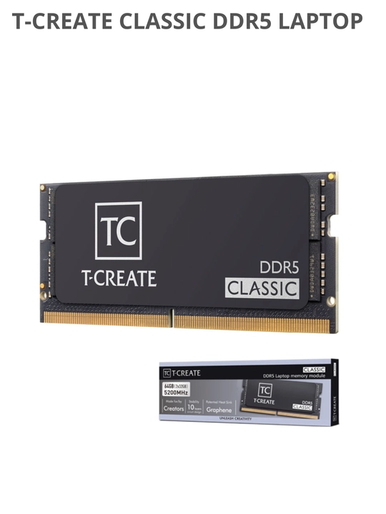 Оперативная память для ноутбука DDR5 T-Create Classic 5600MHz Teamgroup с радиатором