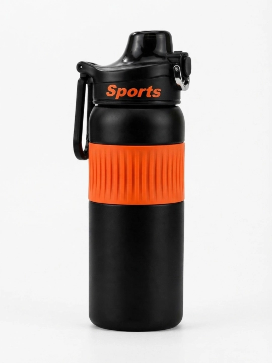 Suv, choy va qahva uchun sport termosi, zanglamaydigan po‘lat qopqoq, hajmi 550-600 ml