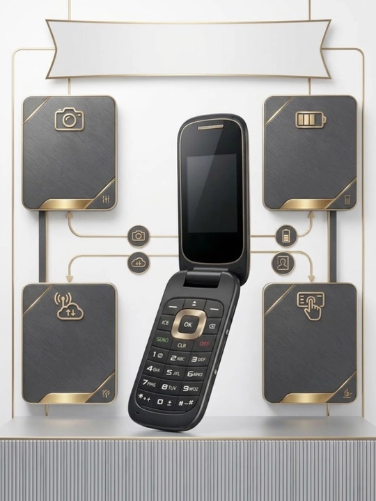 Samsung Gusto 3 SM-B311V кнопочный телефон, раскладушка, работает в сети Perfectum Mobile