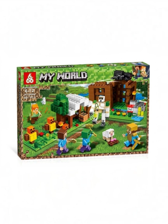 Yorug‘lik bilan Minecraft My World bolalar konstruktori
