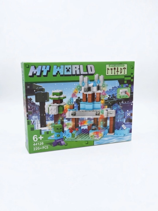 Yorug‘lik bilan Minecraft My World bolalar konstruktori