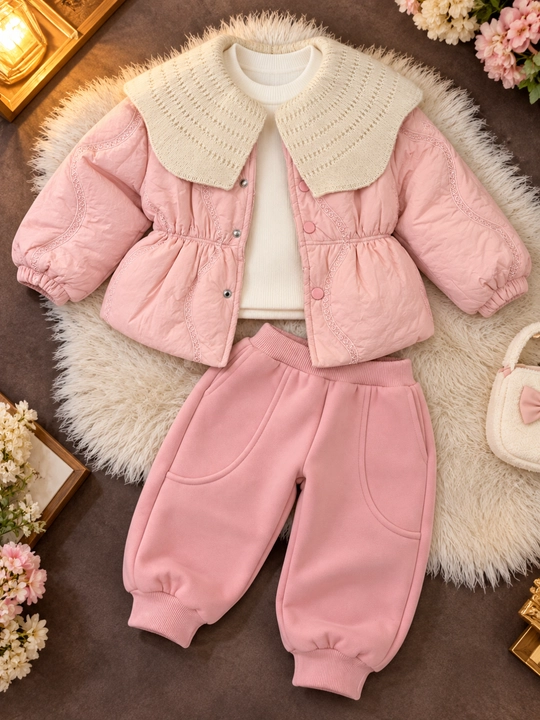 Комплект для девочек из 3 предметов,  2-5 лет
