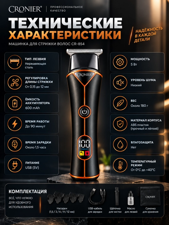 Машинка для стрижки волос, для бритья