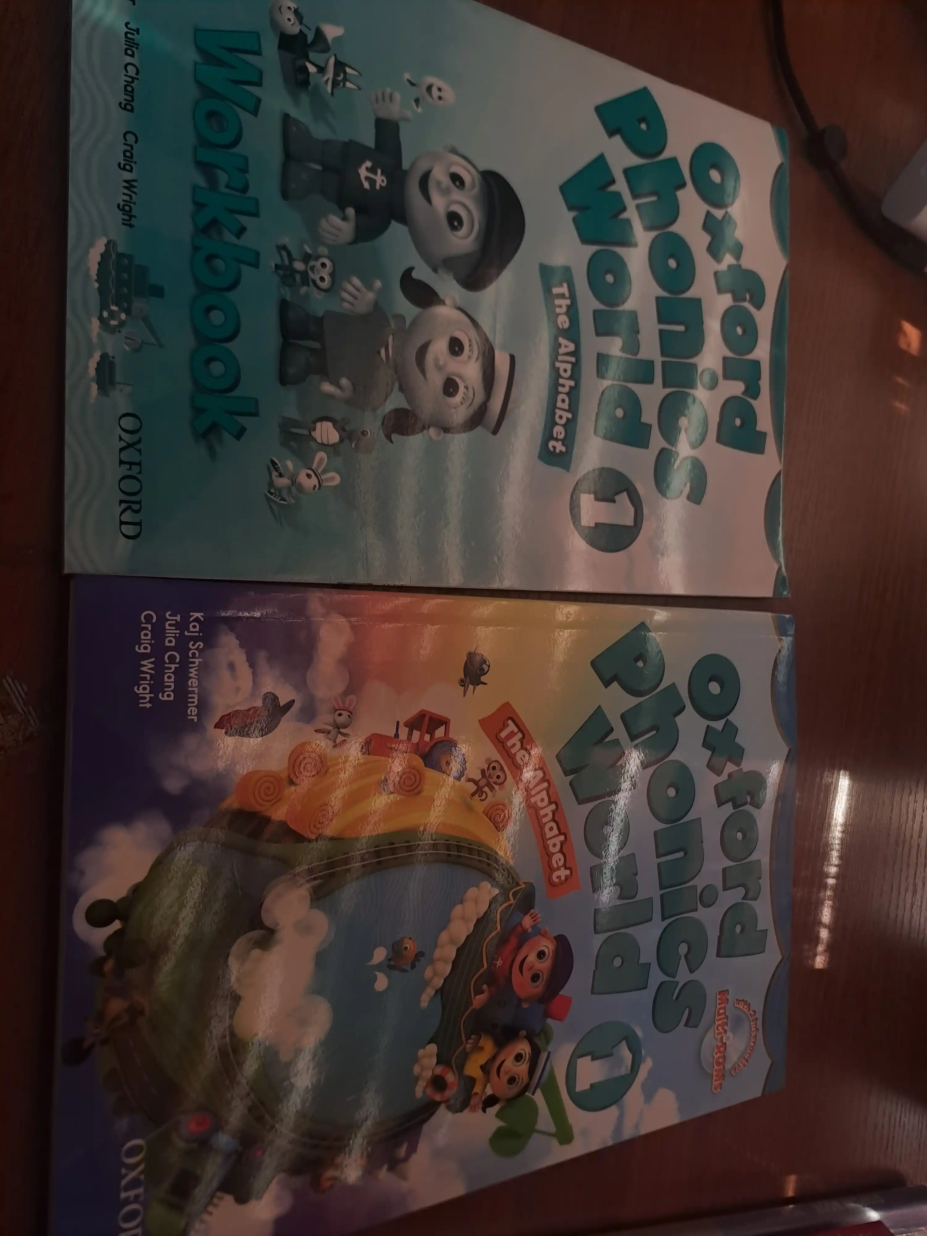 Oxford Phonics World 1, 2, 3, 4, 5-darajalar Student’s Book, Workbook
