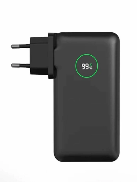 WiWU NOBLE 35W Power Bank – дисплей, выдвижной кабель 70 см