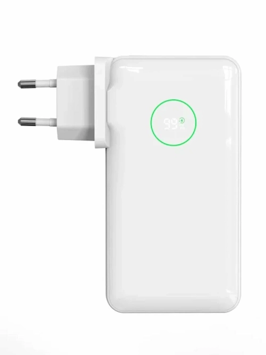 WiWU NOBLE 35W Power Bank – дисплей, выдвижной кабель 70 см