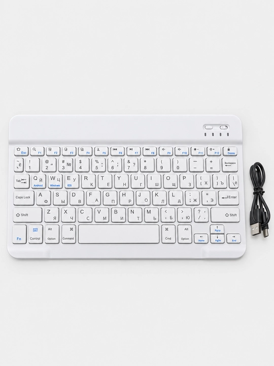 Набор клавиатура и мышь для планшета — Bluetooth, ENG/RUS раскладка