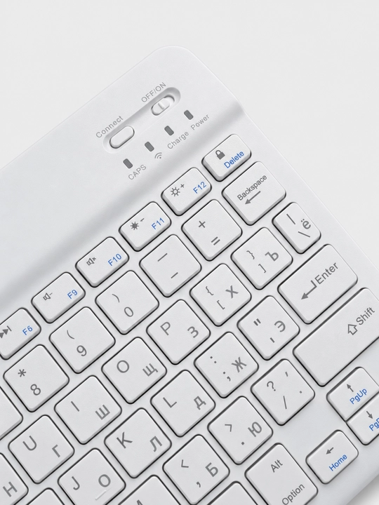Набор клавиатура и мышь для планшета — Bluetooth, ENG/RUS раскладка
