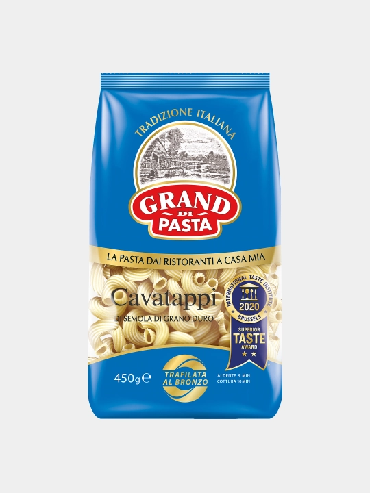 Макароны Grand Di Pasta Cavatappi 1001-4, 450 г